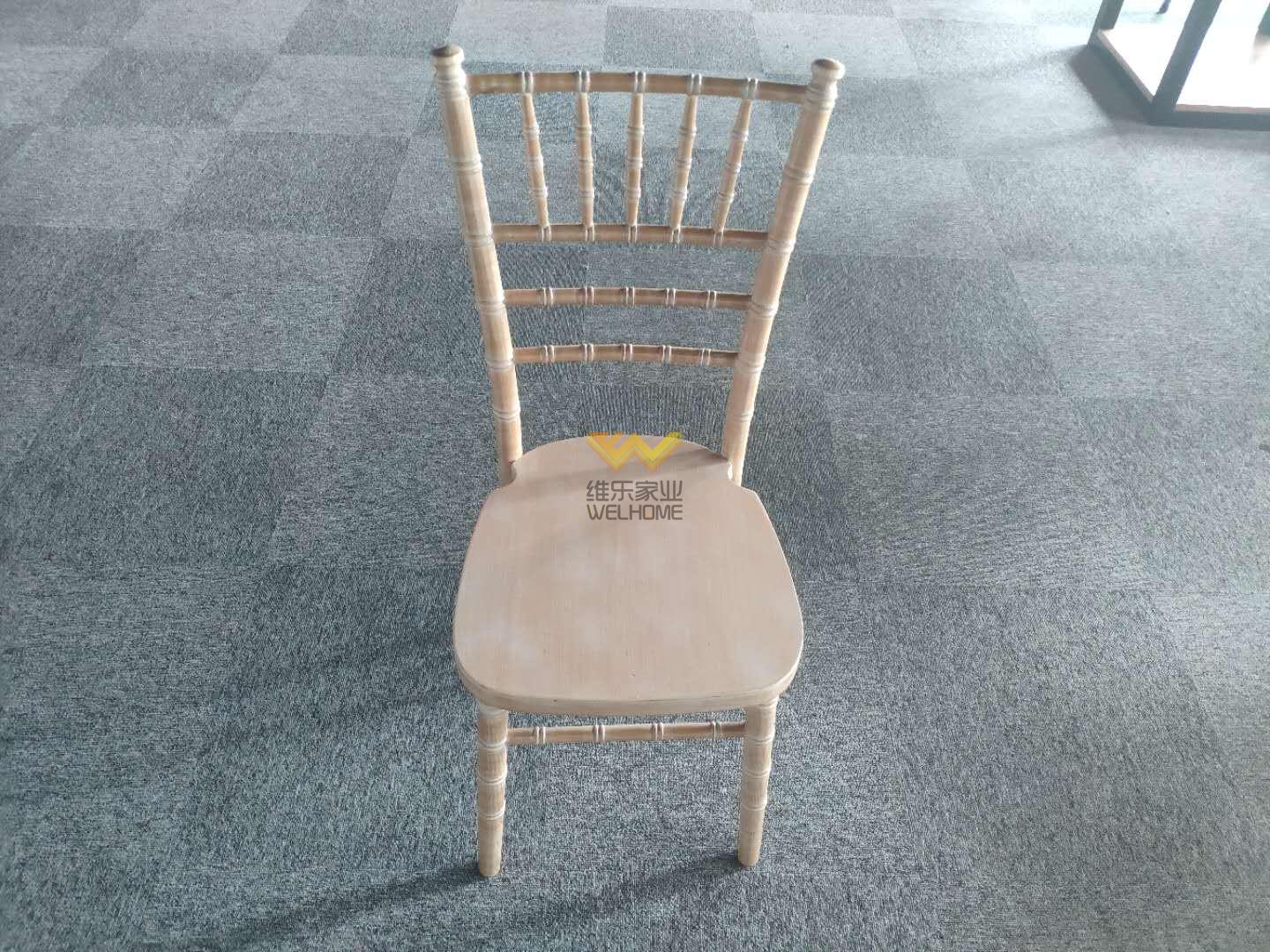 Solid wood limewash color chiavari camelot tiffany chairs